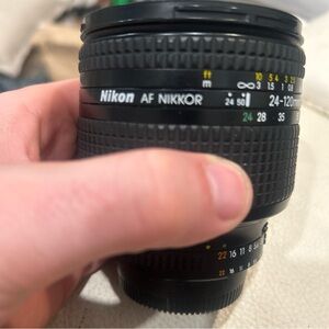 Nikon AF NIKKOR 24-120mm Lens - Black